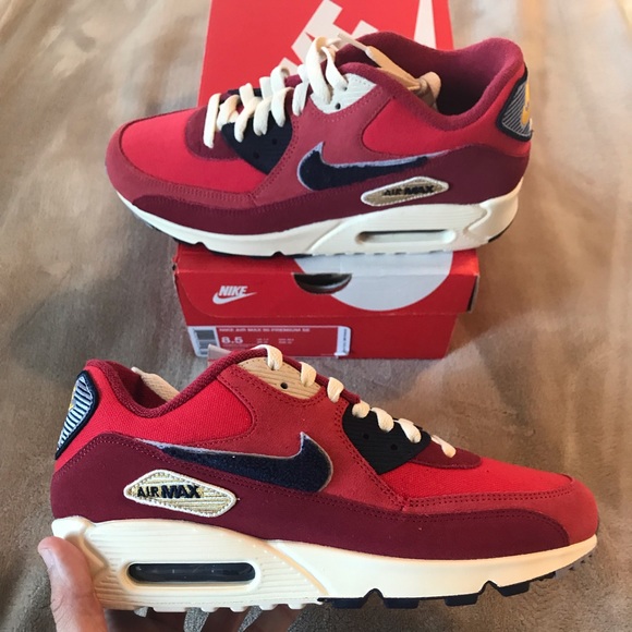 air max 90 premium se red